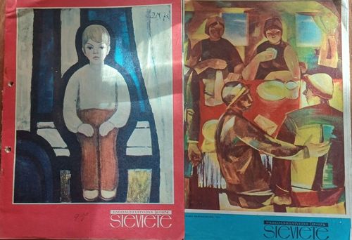 Padomju Latvijas SIEVIETE / 1974 .g./ 2 gb.