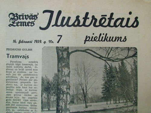 Brīvās Zemes Ilustrētais Pielikums. 1939 g. Nr.7