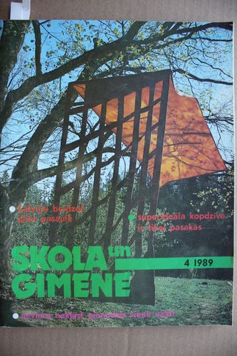Skola un Ģimene.  1989g. Nr.4.