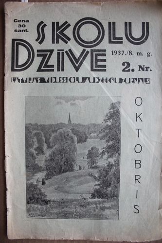 Skolu Dzīve. 1937/8 m.g. Nr. 2.