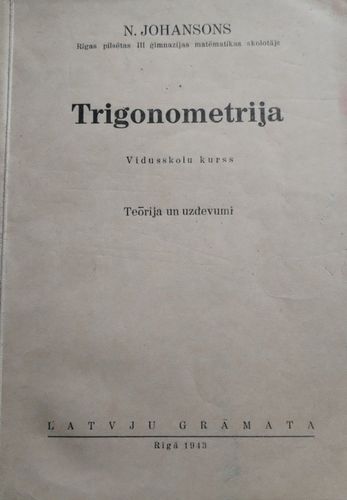 Trigonometrija vidusskolas kurss