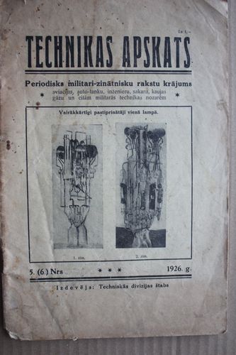 Technikas Apskats. 1926g. Nr. 5.