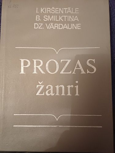 Prozas žanri