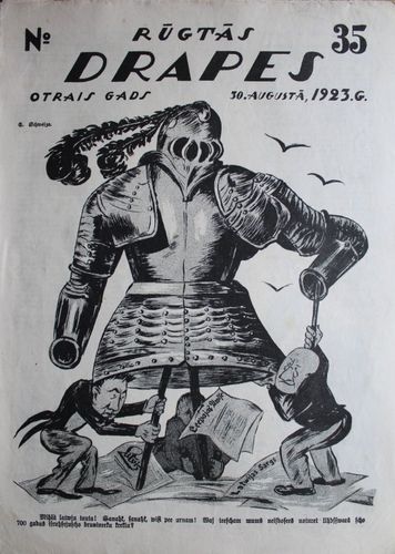 Rūgtās Drapes. 1923g. Nr. 35