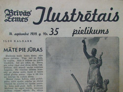 Brīvās Zemes Ilustrētais Pielikums. 1939 g. Nr.35