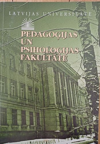 Latvijas Universitāte. Pedagoģijas un psiholoģijas fakultāte