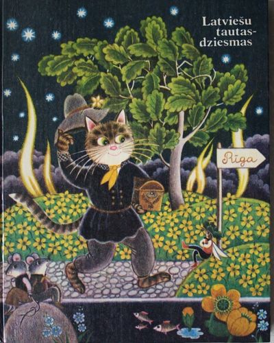 Ods nokrita no ozola. Latviešu tautasdziesmas