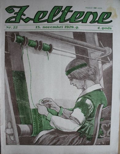Zeltene. 1929 g. Nr.  22