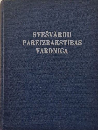 Svešvārdu pareizrakstības vārdnīca