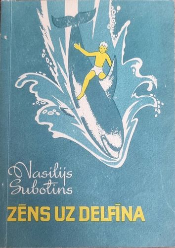 Zēns uz delfīna