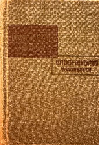 Latviešu - vācu vārdnīca