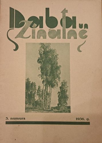 Daba un Zinātne Nr. 3 1936