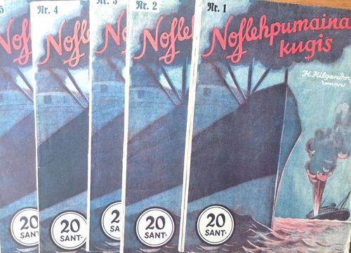 Noslēpumainais kuģis 1.-5. grāmata (komplekts)