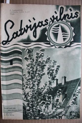 Latvijas Vilnis. 1940 g.  Nr.  1
