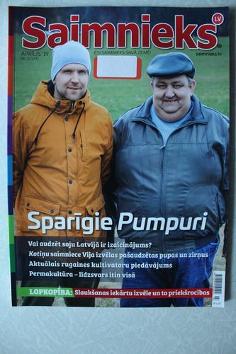 Saimnieks.. 2019g. aprīlis.