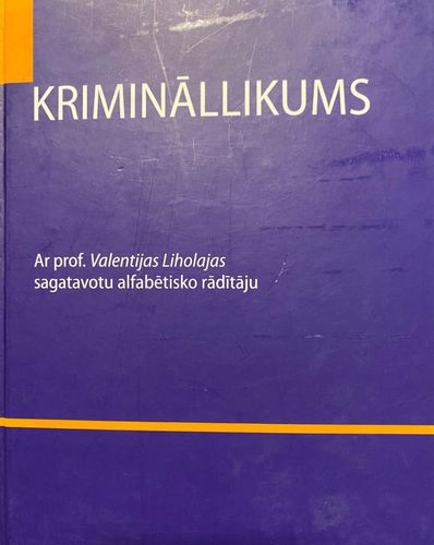 Krimināllikums Krimināllikums