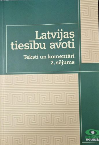 Latvijas tiesību avoti