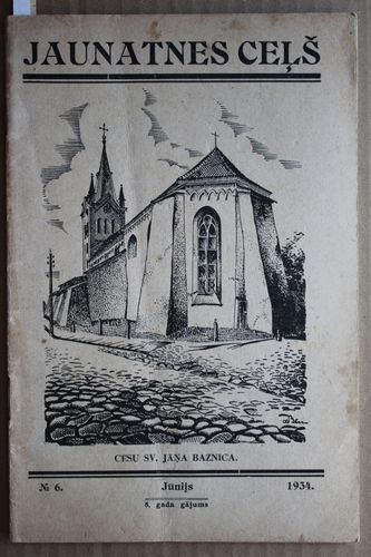 Jaunatnes Ceļš. 1934 g. Nr.6