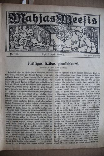 Mājas Wiesis. 1910g. Nr.14