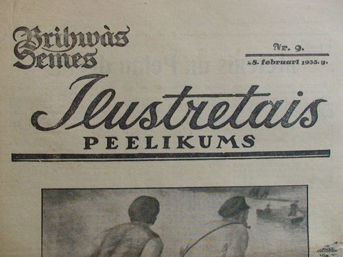 Brīwās Zemes Ilustretais Pielikums. 1935 g. Nr.9