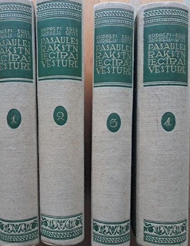 Pasaules rakstniecības vēsture 1.-4. sējums