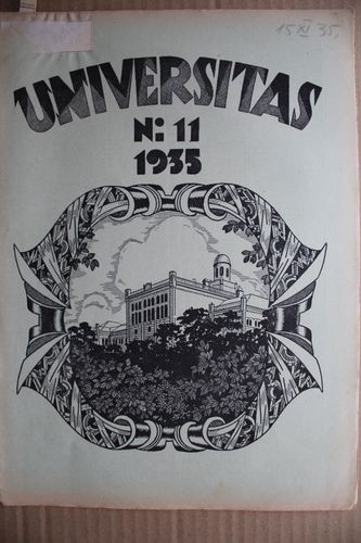 Universitas 1935 g. Nr.11
