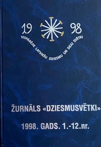 Žurnāls Dziesmusvētki 1.-12. 1998.gads