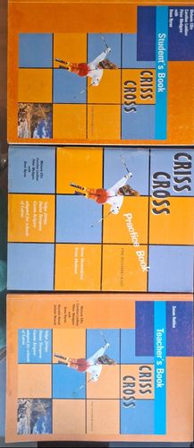 Trīs Criss Cross grāmatas: Student's Book, Practice Book, Teacher's Book 