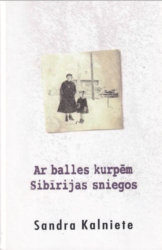 Ar balles kurpēm Sibīrijas sniegos