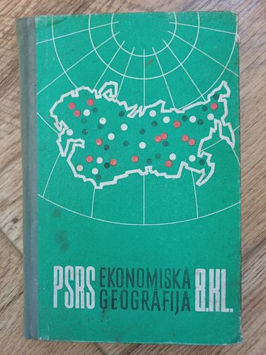 PSRS ekonomiskā ģeogrāfija 8.klasei