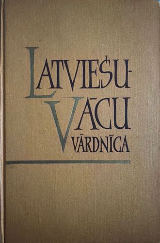 Latviešu - vācu vārdnīca