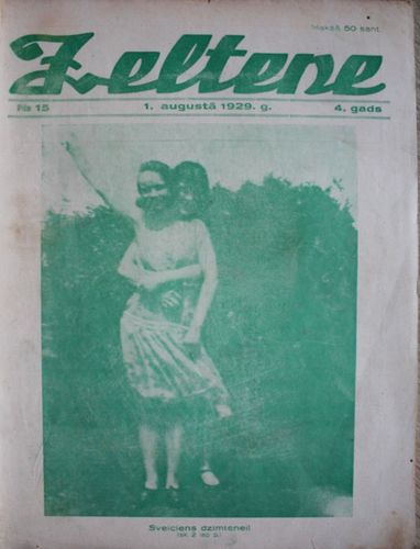 Zeltene. 1929 g. Nr. 15
