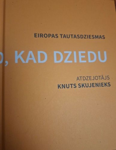 Es mīlu tad, kad dziedu. Eiropas tautasdziesmas