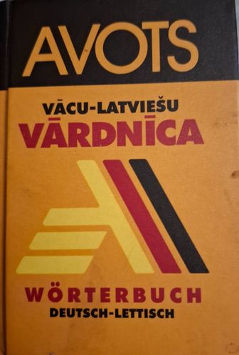 Vācu-Latviešu vārdnīca 