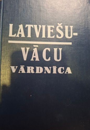Latviešu-vācu vārdnīca 