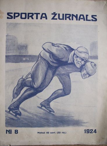 Sporta Žurnāls. 1924 g.Nr.8