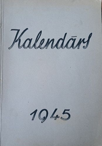 Kalendārs 1945. gadam