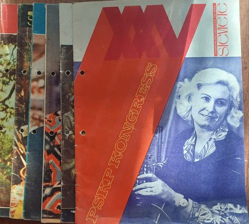 Padomju Latvijas SIEVIETE / 1976.g./ 6 gb.