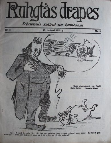 Rūgtās Drapes. 1923 g. Nr.3