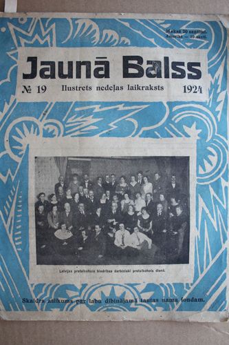 Jaunā Balss. 1924 g. Nr. 19