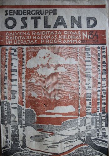 Sendergruppe Ostland. 1942 g. Nr.34  (izdevuma pēdējais numurs.)