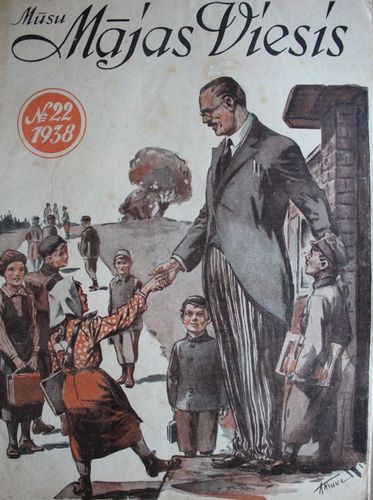 Mūsu Mājas Viesis. 1938 g. Nr.22