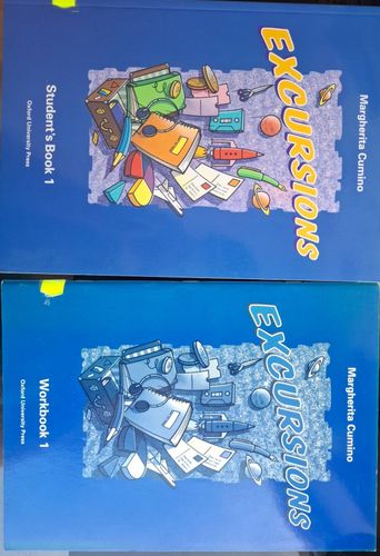 Divas Excursions 1 grāmatas – Student's Book un Workbook