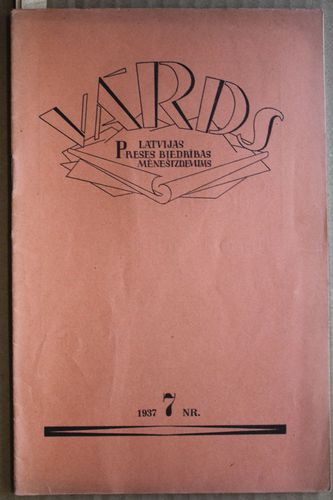 Vārds. 1937 g. Nr.7