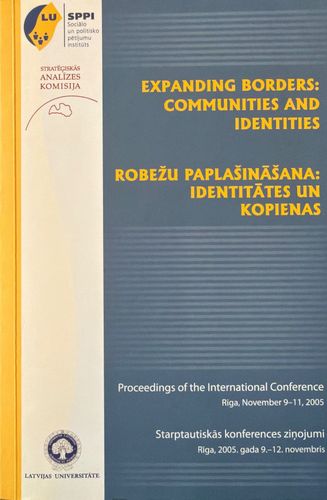 Robežu paplašināšana: identitātes un kopienas