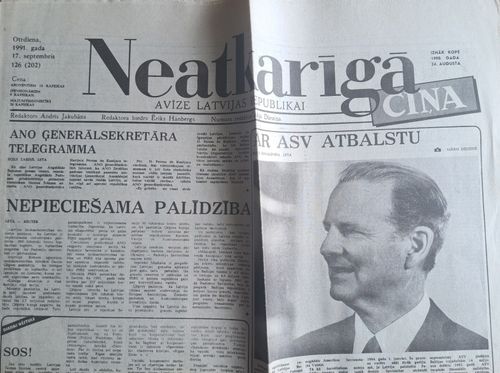 Neatkarīgā Cīņa 17/09/1991