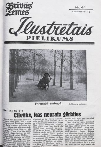 "Brīvās zemes" ilustrētais pielikums 1936.g./1937.g