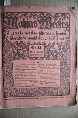 Mājas Wiesis. 1910g. Nr.42
