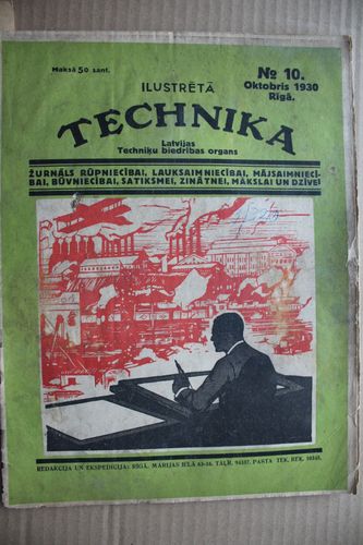 Ilustrētā Technika.  1930g.  Nr.10