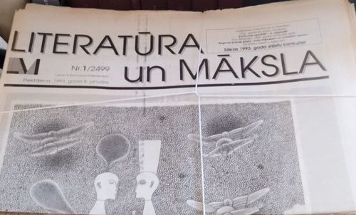 Literatūra un māksla 1993 gads Nr. 1-52
